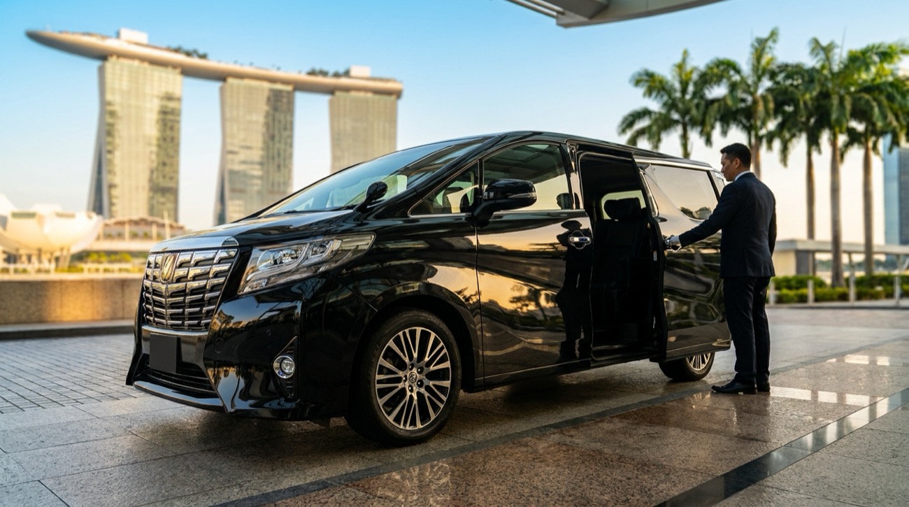 6-seater Alphard premium MPV